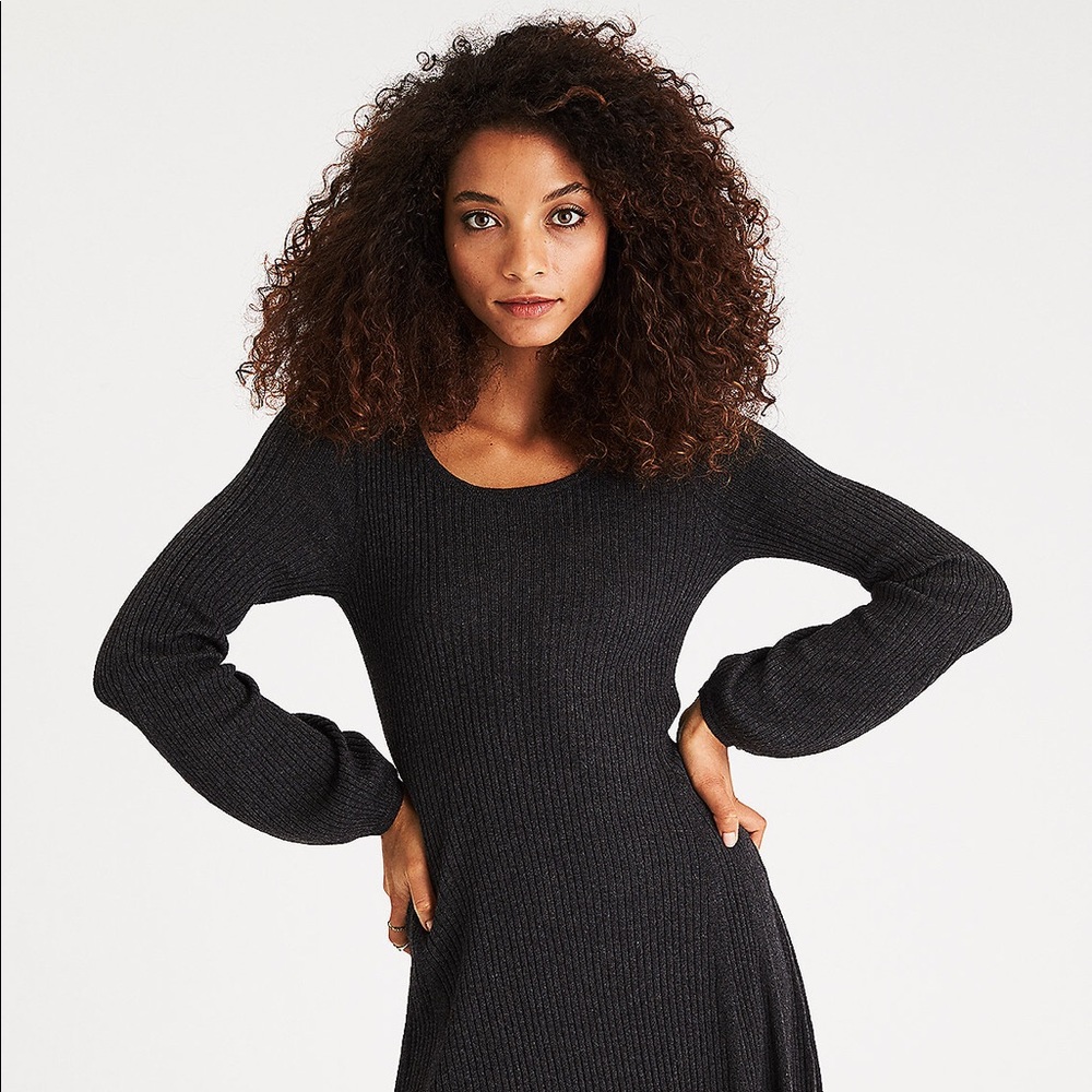 AE Grey Sweater Dress